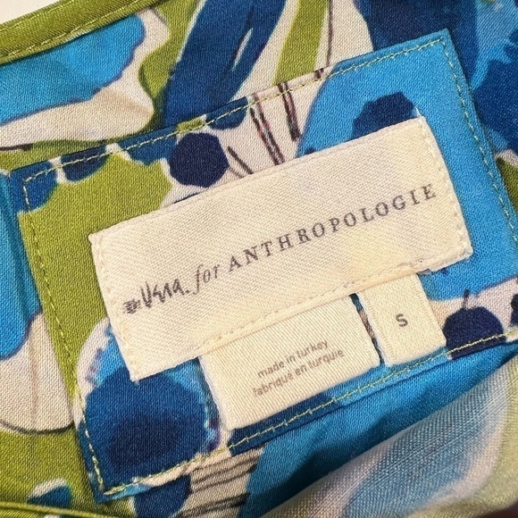 Vera for Anthropologie Bluebell Maxi Dress Size Small - Picture 15 of 16